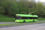 28.04.2012 Kaunas / Litauen  Dieser moderne O-Bus der Fa.