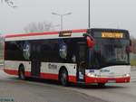 Solaris Urbino 12 von Regionalbus Rostock in Rostock.
