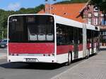 Solaris Urbino 18 von Miabus aus Deutschland (ex Braunschweiger Verkehrs-GmbH; BS-XY 702) in Sassnitz.