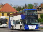 unvi-urbis/555875/wagen-141-von-steinbrueck-ein-volvo Wagen 141 von Steinbrück, ein Volvo Unvi Urbis 2.5 DD, bedient am 11.05.17 die Linie A.
