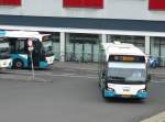 Arriva Bus 8792 DAF VDL Citea LLE120 Baujahr 2012. Stationsplein Leiden 08-08-2014.