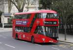 Wright/331343/doppelstockbus-von-london-united-auf-der Doppelstockbus von London United auf der Linie 148 am 20.4.2014 in London.