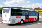 iveco-irisbus-crossway/530228/iveco-crossway-vom-ooevv---tom Iveco Crossway vom OVV - Tom Reisen aus sterreich in Krems gesehen.