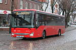 iveco-irisbus-crossway/642641/irisbus-crossway-als-linie-5751-von Irisbus Crossway als Linie 5751 von Burg auf Fehmarn Niendorfer Platz nach Burgtiefe Yachthafen, am 23.12.2018 in Burg auf Fehmarn 