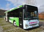 Ernesti Bustouristik aus Güglingen | Nr. 9 | HN-AS 1690 | Iveco Crossway LE | 01.04.2018 in Besigheim