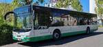 MAN Lion`s City von Omnibusverkehr Franken steht im April 2026 in Bad Kissingen