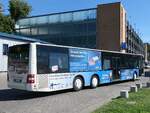 MAN Lion's City der Oppermann Transporte aus Deutschland in Sassnitz. 