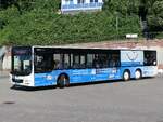 MAN Lion's City der Oppermann Transporte aus Deutschland in Sassnitz. 