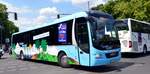 MAN Lion's Regio von Spangler Touristik aus Karlskron, Bayern bei der Bus Demo in Berlin am 17.06.2020.