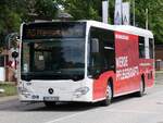 Mercedes Citaro III LE � der Ostprignitz-Ruppiner Personennahverkehrsgesellschaft mbH (ORP) in Meyenburg.