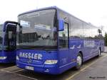 Hassler Reisen aus Böblingen ~ BB-QQ 190 ~ Mercedes Benz Integro II ~ 21.02.2016 in Böblingen