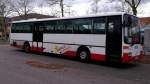 Ein O 408 des Unternehmens Imfeld aus Landstuhl war am 26.2.12 auf dem Friedhofsparkplatz in Kaiserslautern abgestellt. Der Bus ist werktags auf der Saar-Pfalz-Bus-Linie 150 von Kaiserslautern nach Trippstadt unterwegs.