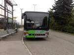Wagen Nr. W4512(Setra S315NF)der Fa. Watzke mit Kennzeichen G 648 GL beim Bahnhof Mitterdorf-Veitsch von vorne fotografiert.