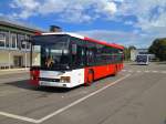 Setra S315 NF von Saar-Pfalz-Bus (KL-RV 801). Baujahr 2000, aufgenommen am 17.09.2014 auf dem Betriebshof der WNS in Kaiserslautern.