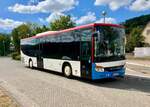 Der 2016er Setra S 415 LE Business geh�rt zum Verkehrsunternehmen Wartburgmobil (VUW) welches 2017 aus den beiden Unternehmen Kommunale Personennahverkehrsgesellschaft Eisenach mbH (KVG) und der Personennahverkehrsgesellschaft Bad Salzungen mbH (PNG) ...