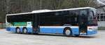 Setra S 418 LE business vom Busunternehmen CHRISTIAN GLOSS steht im April 2019 in Traunstein/Obb.