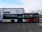 Scania Citywide Vorführwagen zum Test bei der MVVG in Friedland.