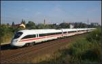 DB Fernverkehr Tz 1101 / 411 001  Neustadt an der Weinstra�e  als ICE 1509 nach M�nchen Hauptbahnhof am 14.09.2012 in Berlin Bornholmer Stra�e