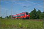 DB Regio 442 134 auf Testfahrt am 05.06.2013 in der Berliner Wuhlheide