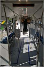 F�r die Fahrradmitnahme reserviert: Besonderer Bereich im erixx 622 208-6, der auf der InnoTrans 2014 in Berlin ausgestellt war