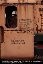 Letzte Revision 1989 und anderes interessantes an der N4b (berlin N�ldnerplatz, 23.08.2008).