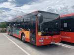 S-RS 2202 (Baujahr 2012) von DB Regiobus Stuttgart wirbt für WGV Versicherungen und steht am 28.6.2020 in Gundelsheim.