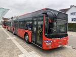 S-RS 2804 (Baujahr 2018) von Regiobus Stuttgart steht am 29.3.2020 am ZOB in Abtsgmnd.