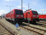 An die Baureihe 187 mu� ich mich noch gew�hnen,trotzdem mu�te 187 120 und die 152 127,am 31.Mai 2020,in Seddin verewigt werden.