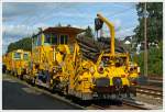 Plasser & Theurer Schotterverteil- und Planiermaschine SSP 110 SW (Schweres Nebenfahrzeug Nr.