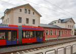   Der Bahnhof Stollberg/Erzgebirge (Sachsen) am 25.08.2013, von der Gleisseite.