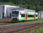 STB VT145 erreichte,am 15.Mai 2026,den Bahnhof Meiningen.