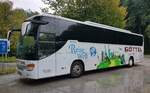 Setra von Reisewelt G�TTEL steht im September 2022 auf dem Parkplatz K�nigsee