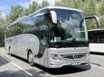 Mercedes-Benz Tourismo/916408/mercedes-tourismo-von-woerlitz-tourist-aus Mercedes Tourismo von W�rlitz Tourist aus Deutschland in Plau am See.