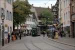 . Eine GT4-Tram als Partywagen in der Freiburger Innenstadt. 18.09.2010 (Matthias)