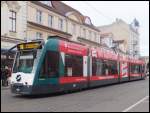 Moderne Straenbahn in Potsdam.