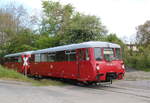 Ferkeltaxi am 14.05.2026 auf dem Weg zum Rostocker Fracht und Fischereihafen