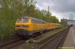 218 392 mit SPZ 1 abgestellt in Hamburg-Altona am 26.04.2015