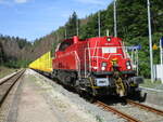 In Lichtentanne wartete 265 013,am 30.August 2022,auf den Gegenzug.