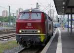 IGE: Momentaufnahme von der IGE 216 224-6 in Stuttgart Hbf am 25.