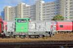 Vossloh-S�ldner 650 301 rangiert am 18 September 2022 in Berlin-Lichtenberg.