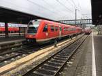 612 109 als Rb nach Biberach am 28.04.17 abfahrberiet in Ulm.