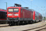 112 119 stand im BW Rostock Hbf.01.07.2018