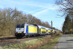 146 517 auf den Weg nach Hamburg. Tostedt - Dreihausen, 20.03.2026.