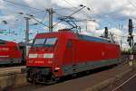 101 045-3 durchfhrt den Hauptbahnhof Kln am 07.07.2012 in Richtung Deutzerfeld.