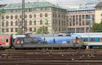 101 083-4 mit Werbung f�r  S�dafrika  am 26.