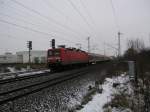 143 274-9 verlsst Obertraubling mit der RB 32160 Regensburg HBF.