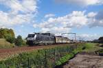 Heute wieder DB Cargo: 189 094 zieht ein Mischguterzug bei Tilburg-Reeshof am 15 Oktober 2021.