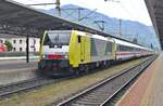 Am 20 Mai 2010 treft FMN 189 993 mit ein EC aus Bologna Centyrale in Wrgl ein -wegen Versptungen in der Zulassung der BB Reihe 1216 wurden die EC-Zge MnchenMilano (und weiter) mit MRCE 189er