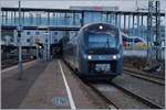 Der agilis ET 440 101 wartet in Ulm auf die Abfahrt nach Ingolstadt.