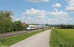 411 003  Paderborn  als ICE 92 Wien - Berlin  Berolina  bei Pölling.